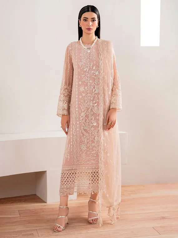 Embroidered Net Collection 2025 By Baroque (UF-681)