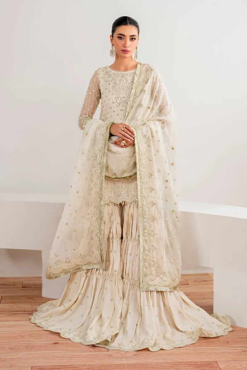 Embroidered Net Collection 2025 By Baroque (UF-687)