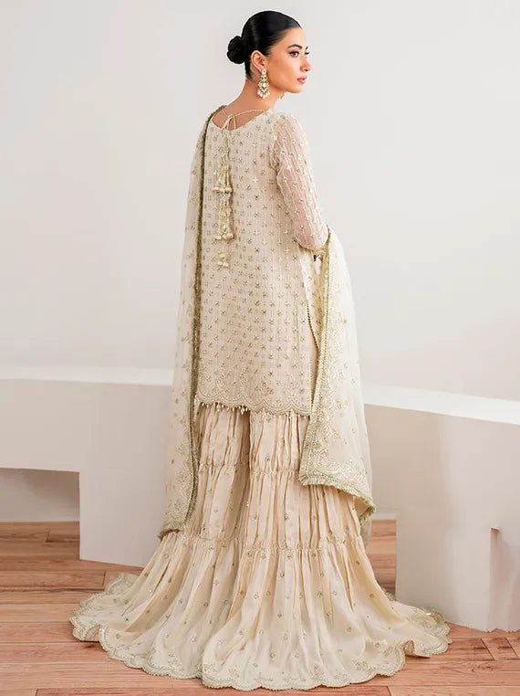 Embroidered Net Collection 2025 By Baroque (UF-687)