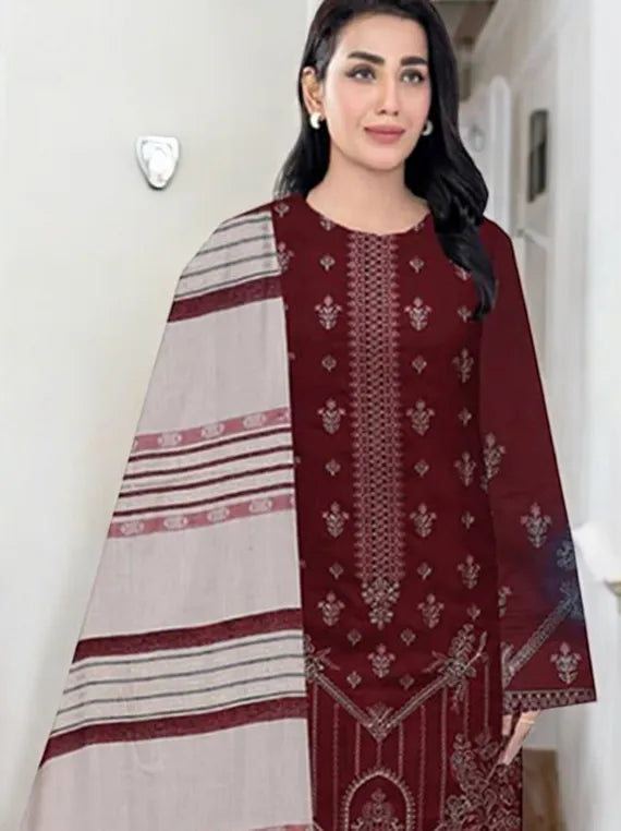 Embroidered Peach Collection 2024 By Hania Hadia Vol-517 (D-04)