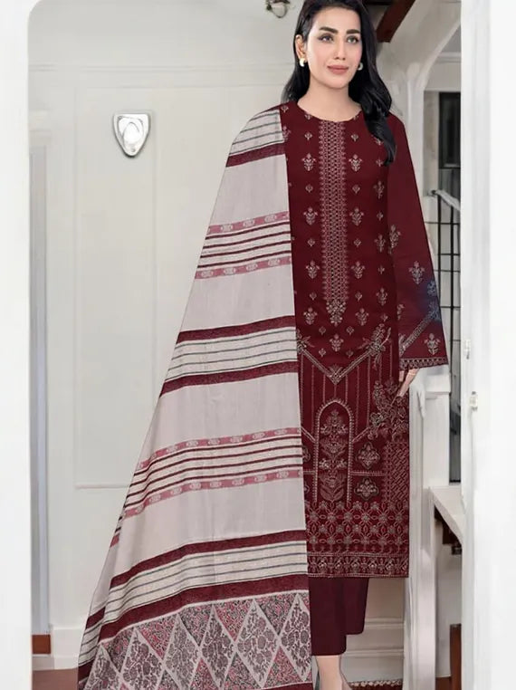 Embroidered Peach Collection 2024 By Hania Hadia Vol-517 (D-04)