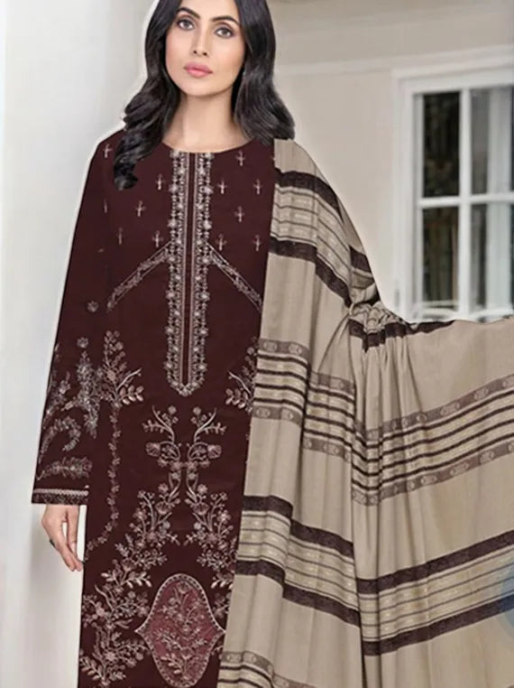 Embroidered Peach Collection 2024 By Hania Hadia Vol-517 (D-05)