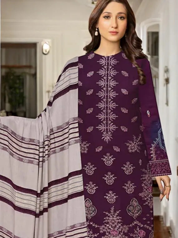 Embroidered Peach Collection 2024 By Hania Hadia Vol-517 (D-06)