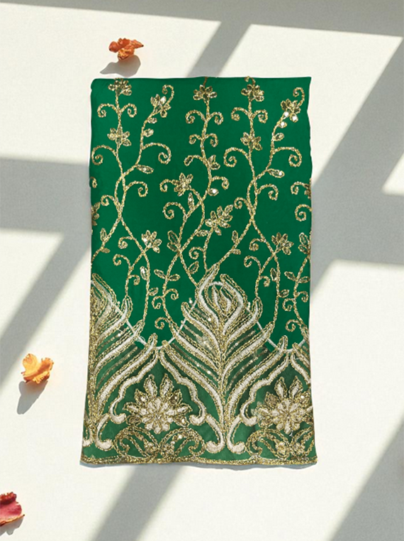 Embroidery Tila Work Linen Shirt Edition (TP36-04)