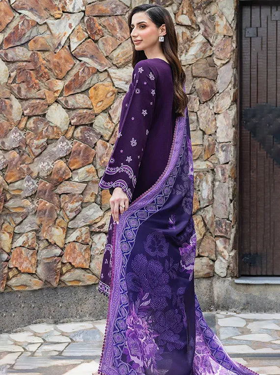 Eminence Embroidered Khaddar Collection 2025 By Farasha (03-MAYLIN)