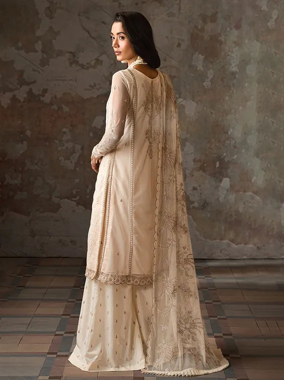 Emirah Luxury Embroidered Net Collection 2025 by Zarif (06-MEERA)