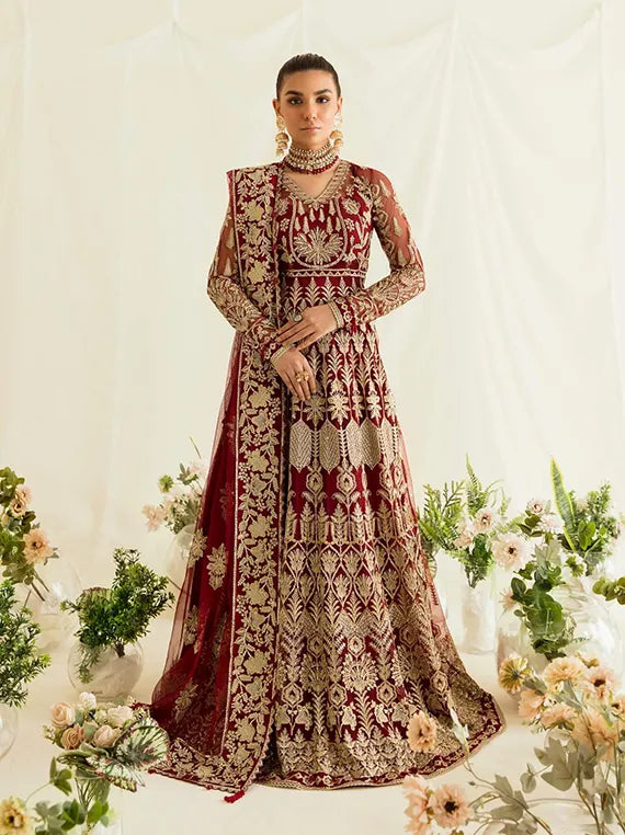 Ethereal Chiffon Embroidered Collection 2025 (AZ-V4-08 Tresor)
