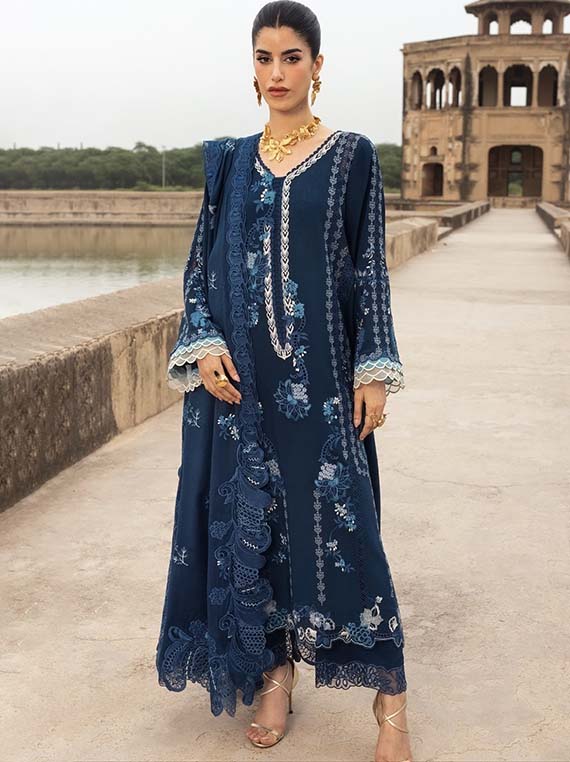 Ethereal Threads Embroidered Collection 2025 (D-1A LILA)