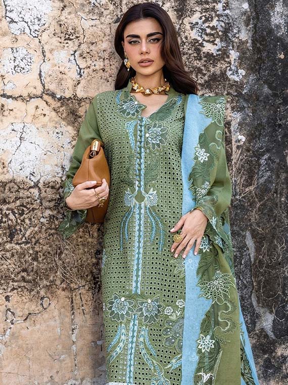 Ethereal Threads Embroidered Collection 2025 (D-4B GULNAAR)