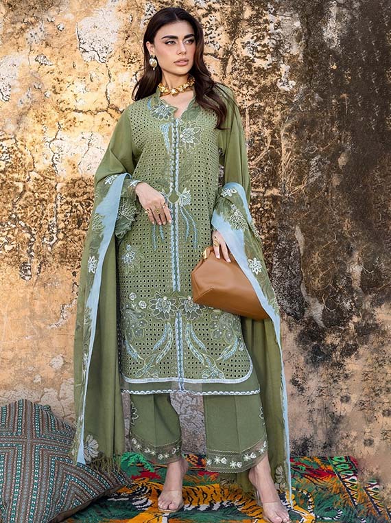 Ethereal Threads Embroidered Collection 2025 (D-4B GULNAAR)