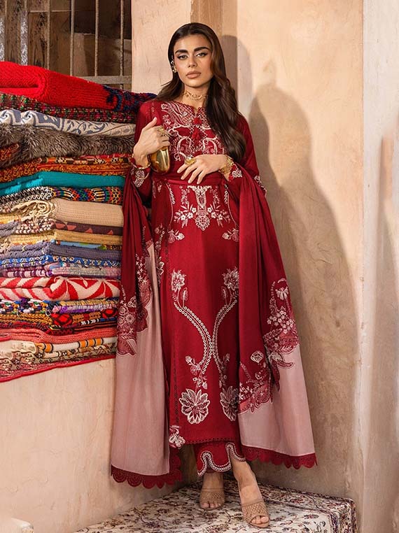 Ethereal Threads Embroidered Collection 2025 (D 2A FRIYA)