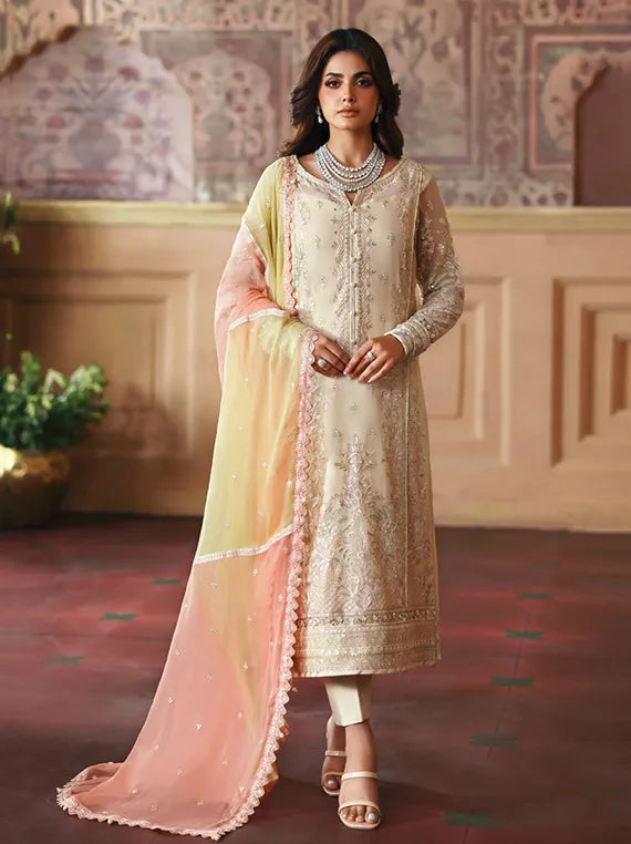 Evayna Embroidered Chiffon Collection 2025 By Gulaal (D-29-Fareyah)