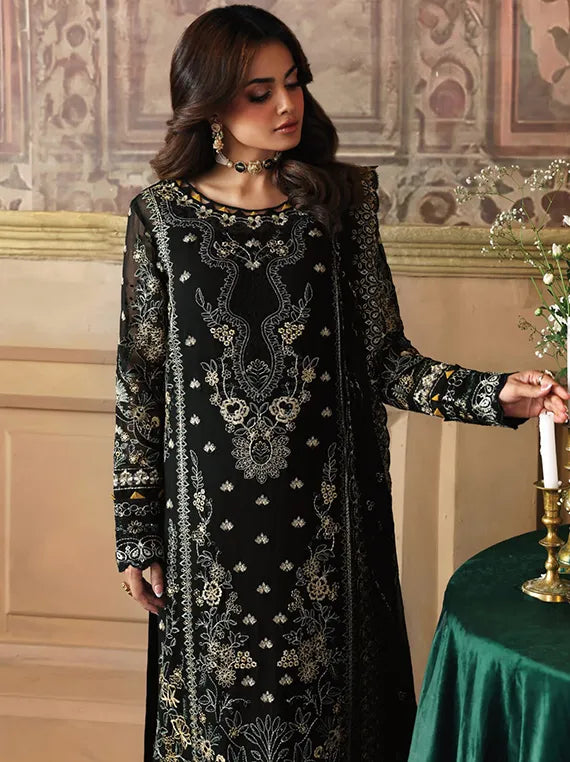 Evayna Embroidered Chiffon Collection 2025 By Gulaal (D-32-Deenah)