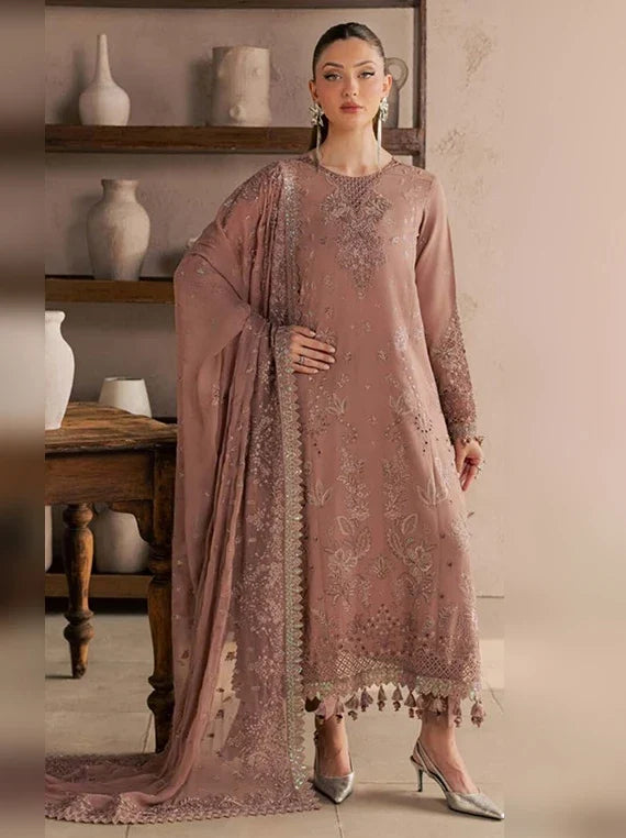Exclusive Karandi by Nureh Embroidered Unstitched Collection'26 (NE-273)