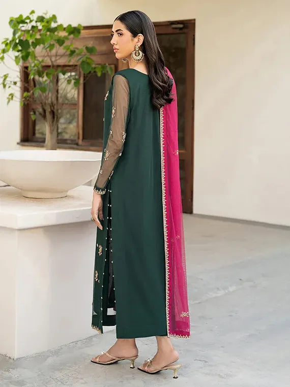 Exclusive Zarif Unstitched Wedding Collection 26 (UNST-HW-03 RAYA)