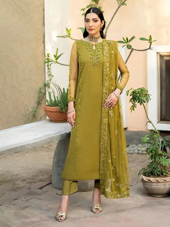 Exclusive Zarif Unstitched Wedding Collection 26 (UNST-HW-06 JEAN)