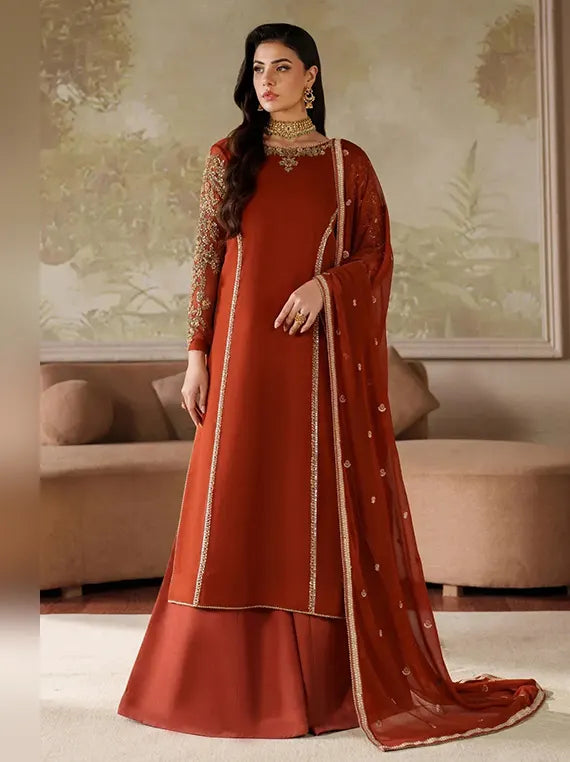 Exclusive Zarif Unstitched Wedding Collection 26 (ZRF-SHE-03 Farheen)