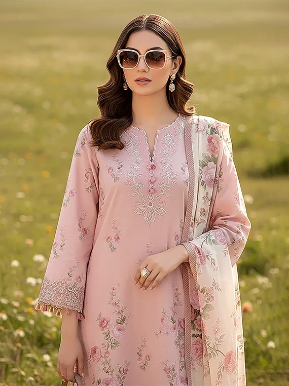 Exclusive 3PC Lawn Collection 2026 by Lakhany (LG-MM-0935)