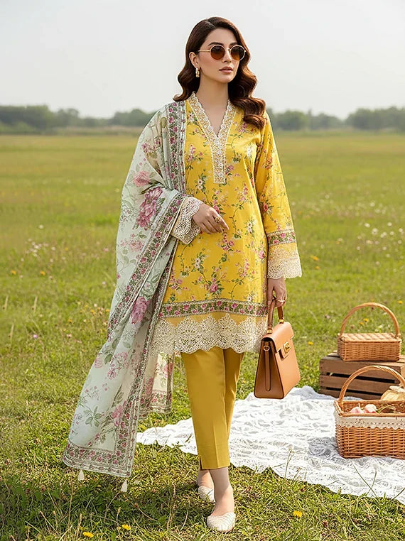 Exclusive 3PC Lawn Collection 2026 by Lakhany (LG-MM-0936)