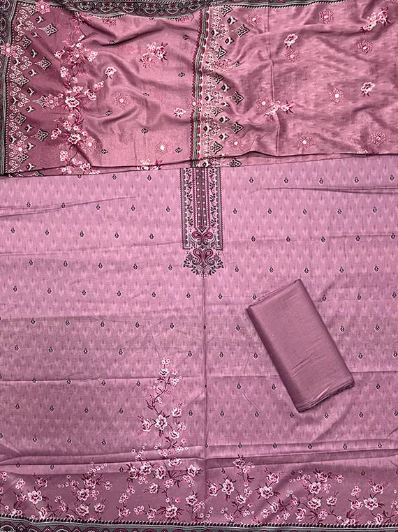 Exclusive Three Piece Printed Lawn Collection 2025 (25DA12-04)