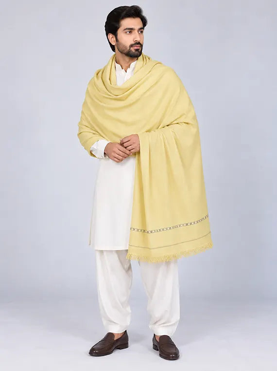 Exquisite Men's Wool Shawl Edit 2026 Vol-SW02 (D-05)