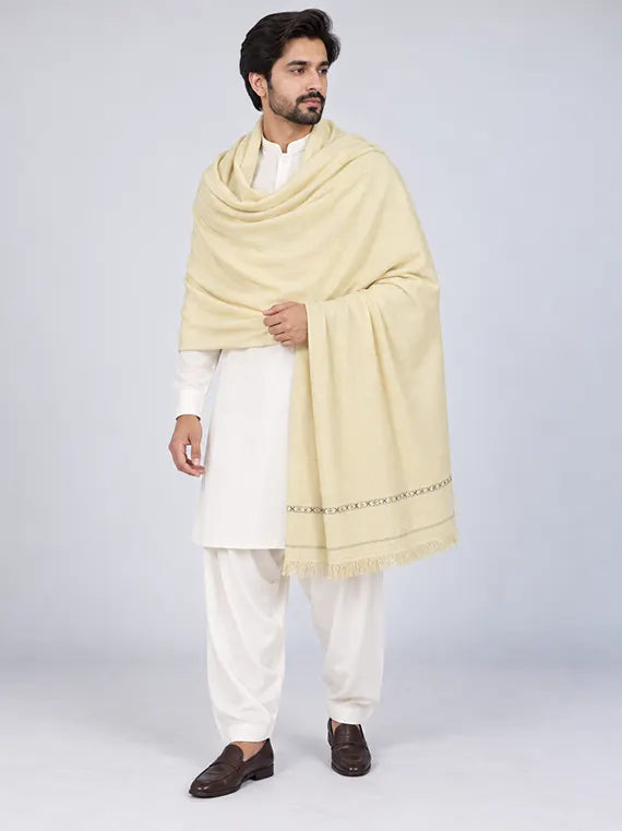 Exquisite Men's Wool Shawl Edit 2026 Vol-SW02 (D-07)