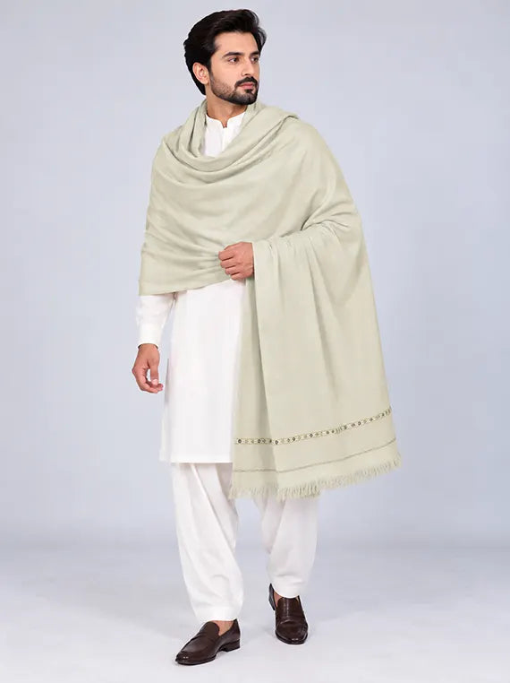 Exquisite Men's Wool Shawl Edit 2026 Vol-SW02 (D-09)