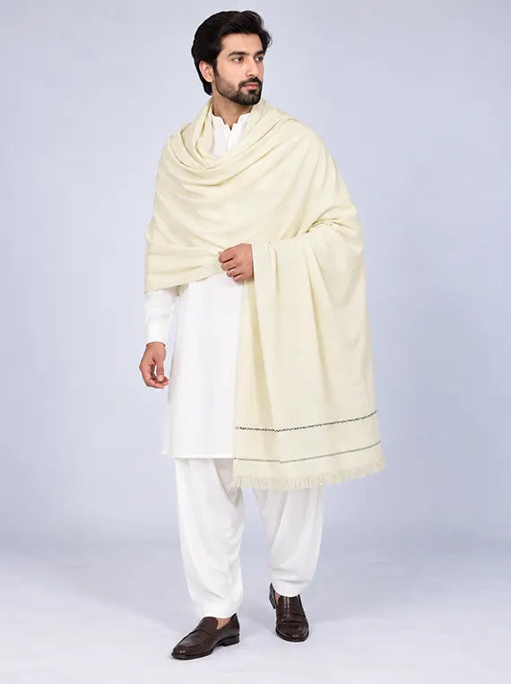 Exquisite Men's Wool Shawl Edit 2026 Vol-SW02 (D-10)