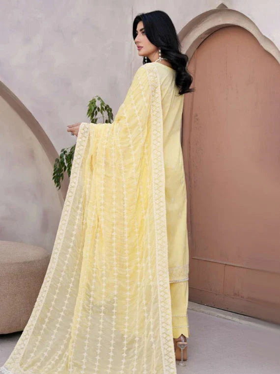 FALAK by Wania Embroidered Lawn Collection 2026 Vol-01 (WL-54)