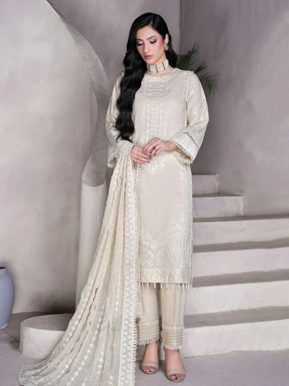 FALAK by Wania Embroidered Lawn Collection 2026 Vol-01 (WL-58)