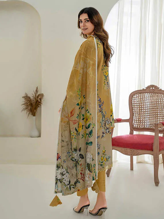 FLAUNT the Florals Printed Viscose Collection 2025 by ZARA MEER (ART-10)