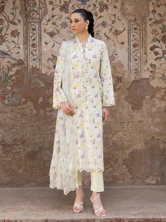 FLORA by Gul Ahmed Embroidered Lawn Collection 2026 (BM-62034)