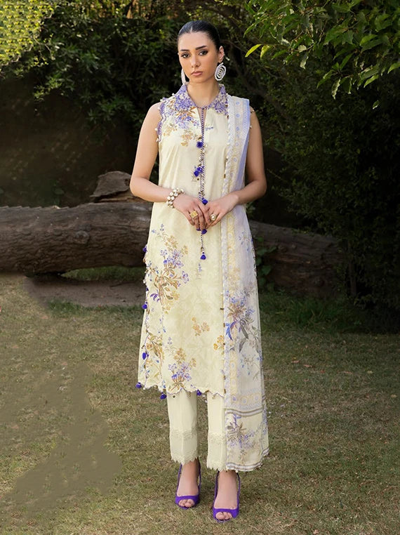 FLORA by Gul Ahmed Embroidered Lawn Collection 2026 (BM-62035)