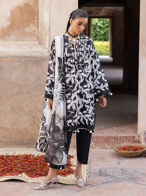 FLORA by Gul Ahmed Embroidered Lawn Collection 2026 (BM-62070)