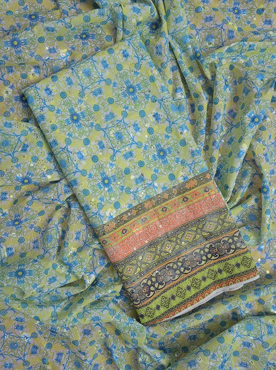 Fancy Chikankari Printed Lawn Shirt Edit 2025 (LI08-09)