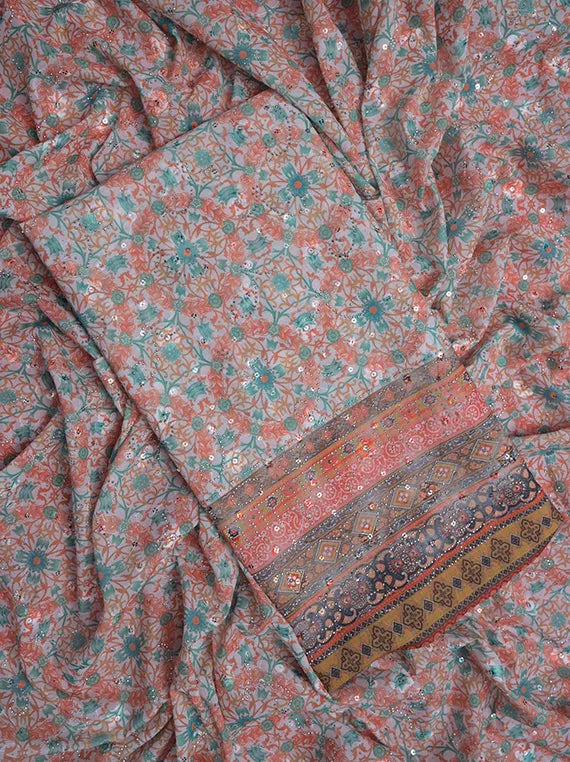 Fancy Chikankari Printed Lawn Shirt Edit 2025 (LI08-10)