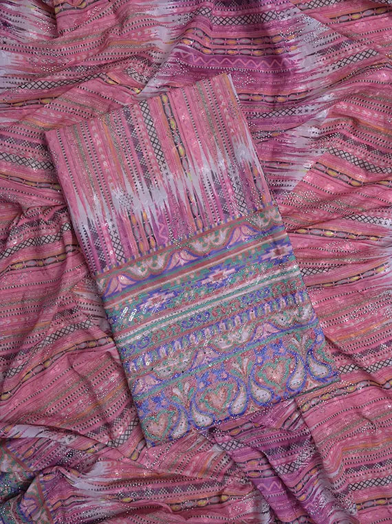 Fancy Chikankari Printed Lawn Shirt Edit 2025 (LI08-21)