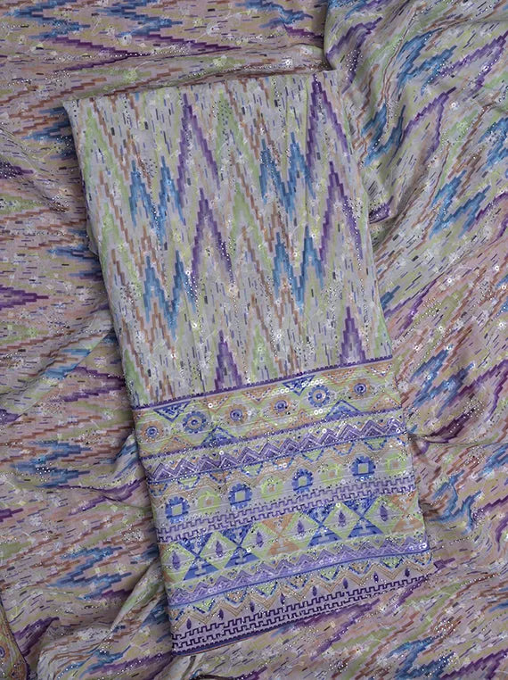 Fancy Chikankari Printed Lawn Shirt Edit 2025 (LI08-25)