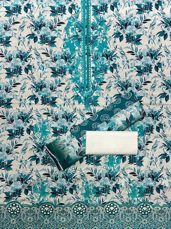 Fancy Embroidered Lawn Edit 2026 Vol-26DR03 (D-03)