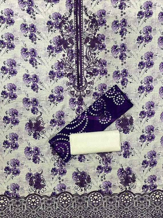 Fancy Embroidered Lawn Edit 2026 Vol-26DR03