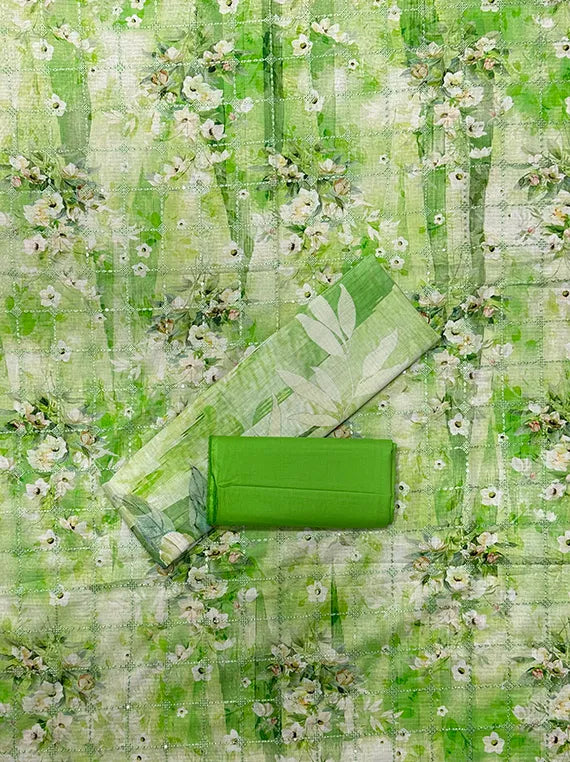 Fancy Embroidered Printed Lawn Edit 2026 Vol-26DR02 (D-04)