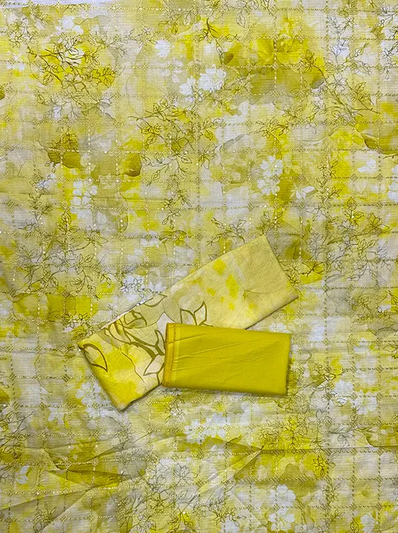 Fancy Embroidered Printed Lawn Edit 2026 Vol-26DR02 (D-07)