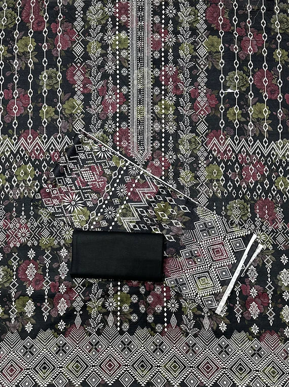 Fancy Flowers Printed Lawn Edit 2026 Vol-RD02