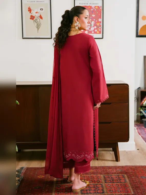 Fareeha by Humdum Embroidered Viscose Unstitched Collection'26 (D-05)
