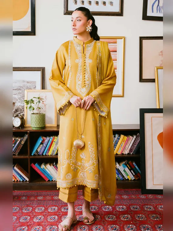 Fareeha by Humdum Embroidered Viscose Unstitched Collection'26 (D-06)