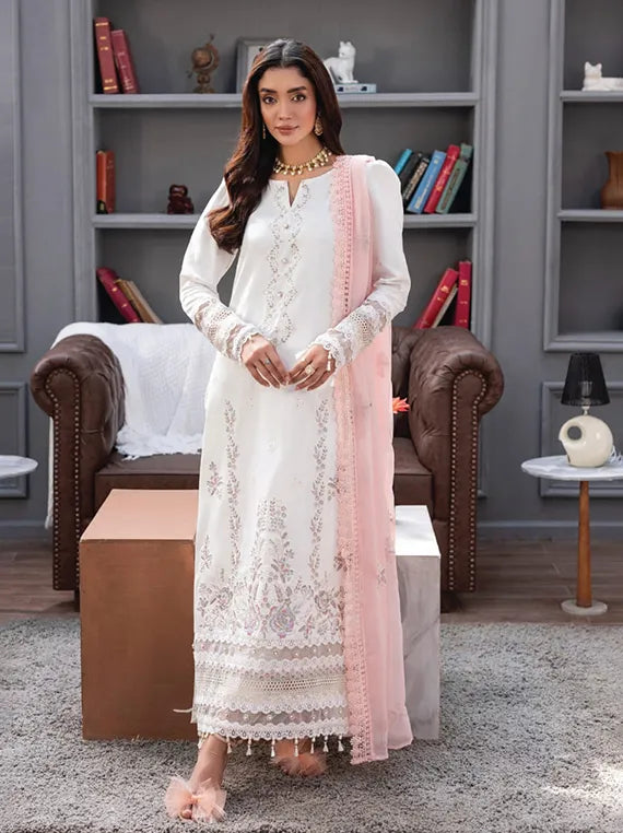 Fareeha by Hum Dum Embroidered Viscose Collection 2025 (D-03)