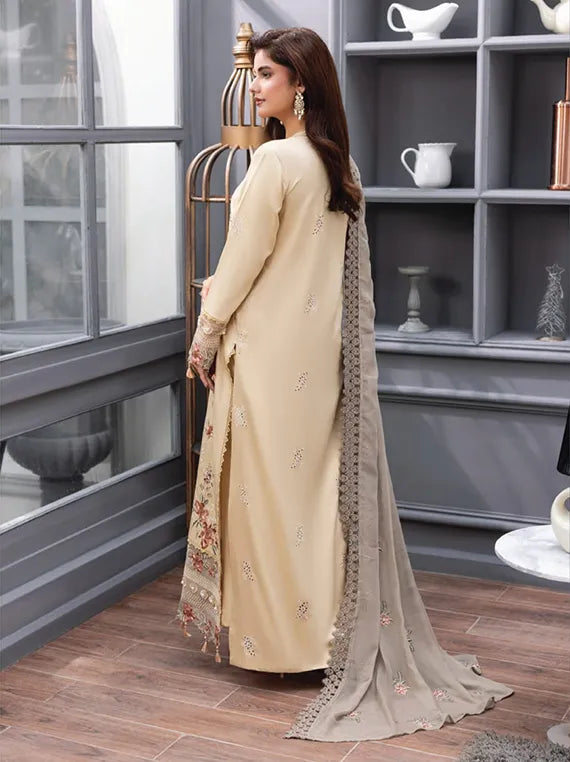 Fareeha by Hum Dum Embroidered Viscose Collection 2025 (D-09)