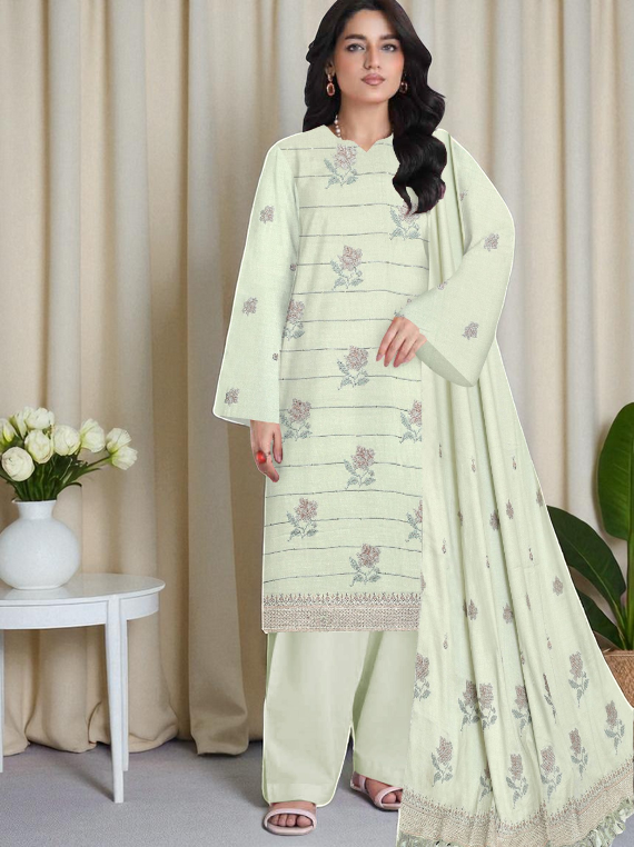 Femina Embroidered Leather Peach Collection 2025 Vol-01 (NF-05)