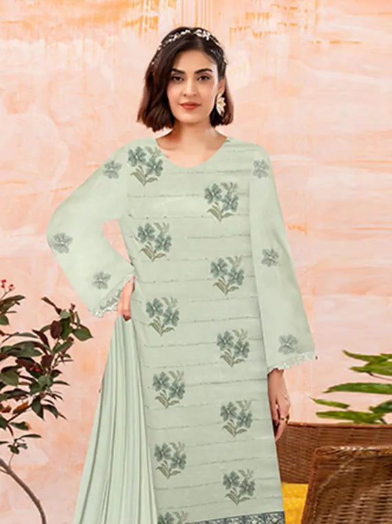 Femina Embroidered Leather Peach Collection 2025 Vol-03 (NF-05)