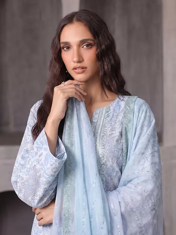 Festive by Fantak Unstitched Viscose Collection'26 V-1018 (D-08)
